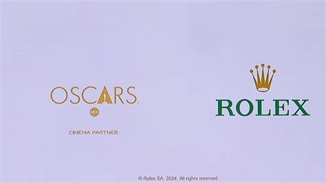 rolex oscars|rolex oscars commercial 2024.